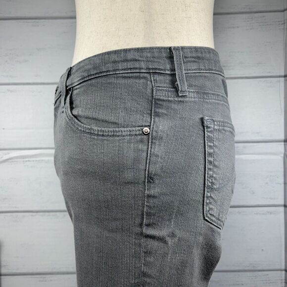 AG Adriano Goldschmied Womens Slim Straight Leg Stevie Ankle Jeans Gray Size 28 - Picture 5 of 12